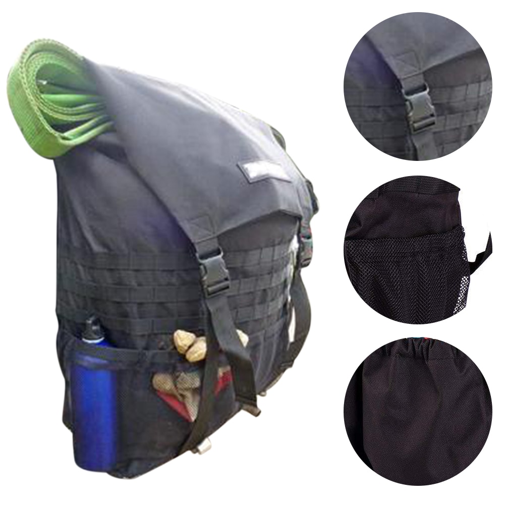 Practical Accessories Tire Trash Bag Car Hanging Soft Leak Proof Storage Portable Spare Bin Exterior Durable For Jeep