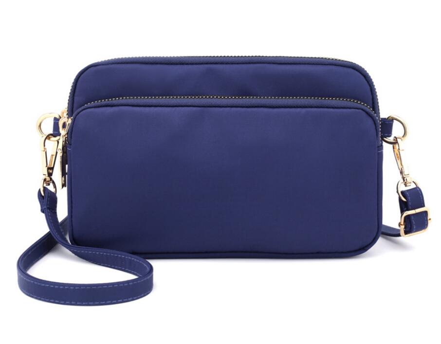 Energather Kleine schoudertas voor dames, PU-leer, kleine handtas met ritssluiting, kleine handtas voor reizen, werk, afspraken, zwart, Small
