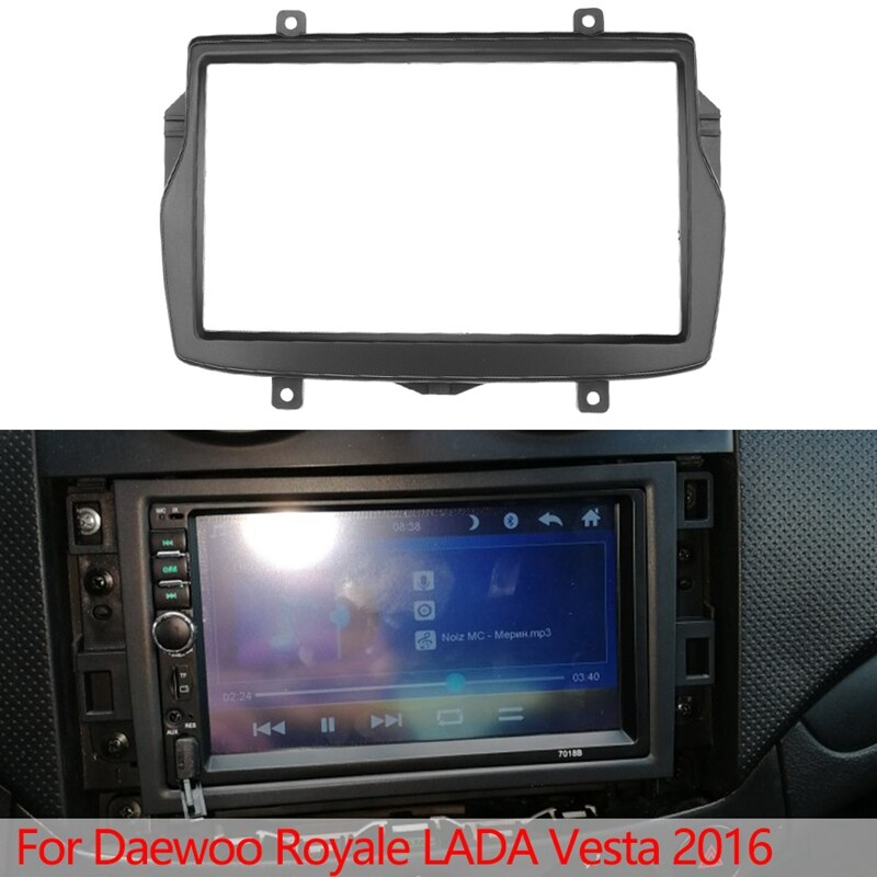 Double DIN Car Cage Facia Audio Stereo Radio Panel Trim Kit For Fiat - View #11