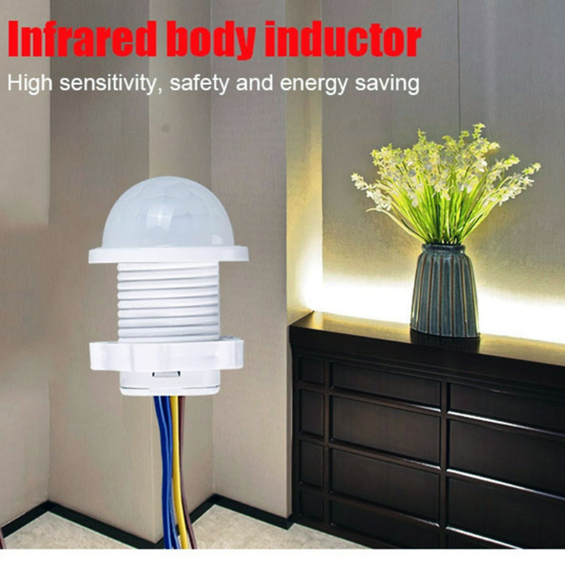 Mini Closet PIR Sensor Detector Smart Switch 110V 220V LED PIR Infrared Motion Sensor Detection Automatic Sensor Light Switch