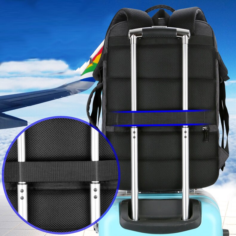 Sac à dos de voyage pour homme sac d'ordinateur en Polyester sacs à dos d'ordinateur portable pour homme
