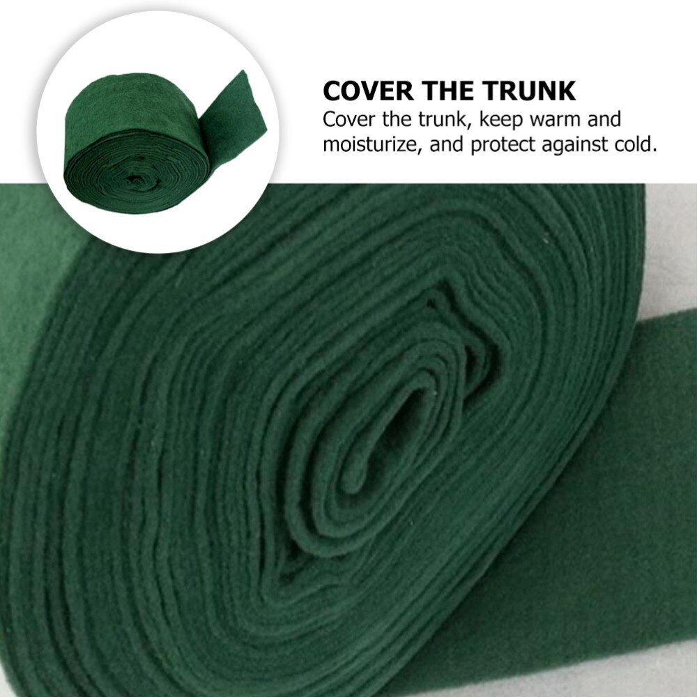 20 Meters Trees Protection Wrap Winter-proof Plants Bandage Wear Protection for Warm Keeping and Moisturizing (Double Layer)