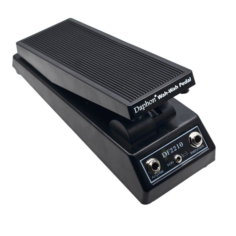 Pedal Daphon DF2210 guitarra Wah para guitarristas eléctricos DJ gratis Pedal Power Converter Plug (5,5 a 3,5)