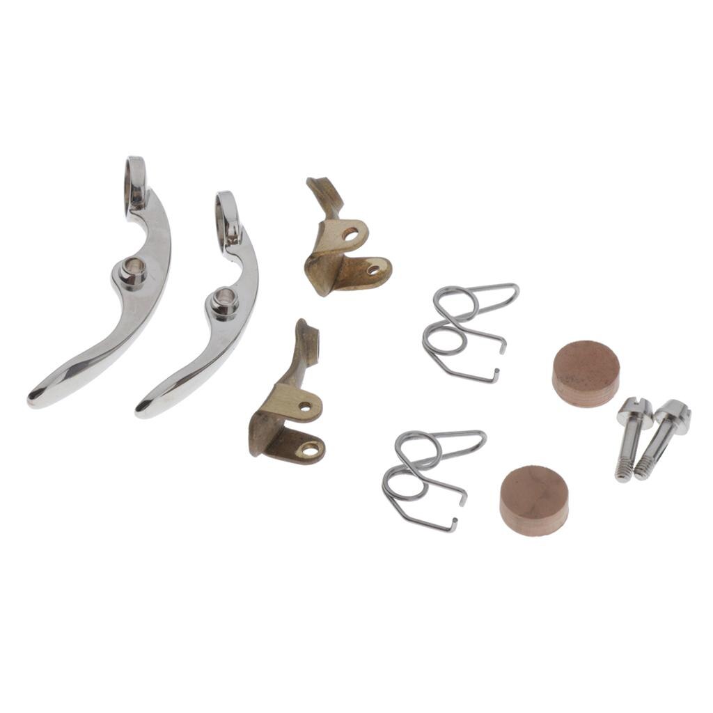 Copper Trumpet Water Key Valve Spring Screws Water Key Holders Full Set Trumpet Repair Maintenance Parts