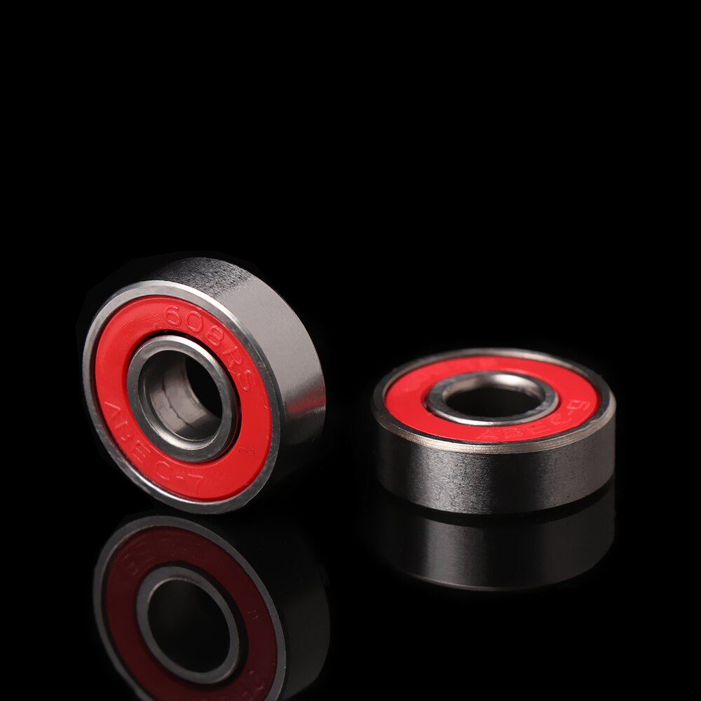 10 stuks/set scooter skates speelgoedauto 608 rszz abec -7 abec -9 lagers 608 koolstofstalen diepe groefkogel micro glijdende