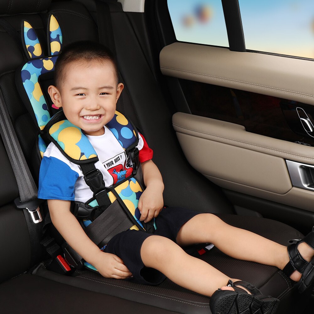Baby Car Safe Seat Portable Adjustable 9 M-12 Years Old Five-Point Harness Thicken and Increase 9-36 kg Kids Children Seats
