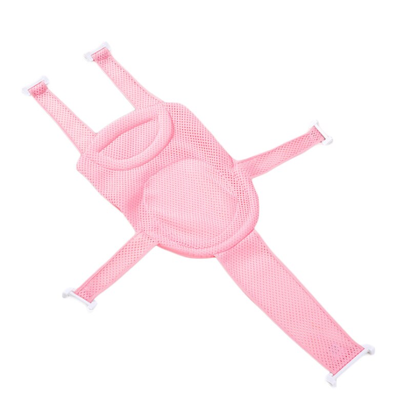 Cuna de bebé ajustable en forma de cruz para baño antideslizante, cuna de ducha para niños, cama, malla para asiento, asiento de Casa de algodón y PP: A1