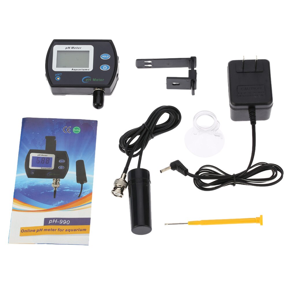 mini digital ph måler til vann akvarium basseng ph måler tester vann Observere analyzer 0.1ph nøyaktighet med lcd fortrengning