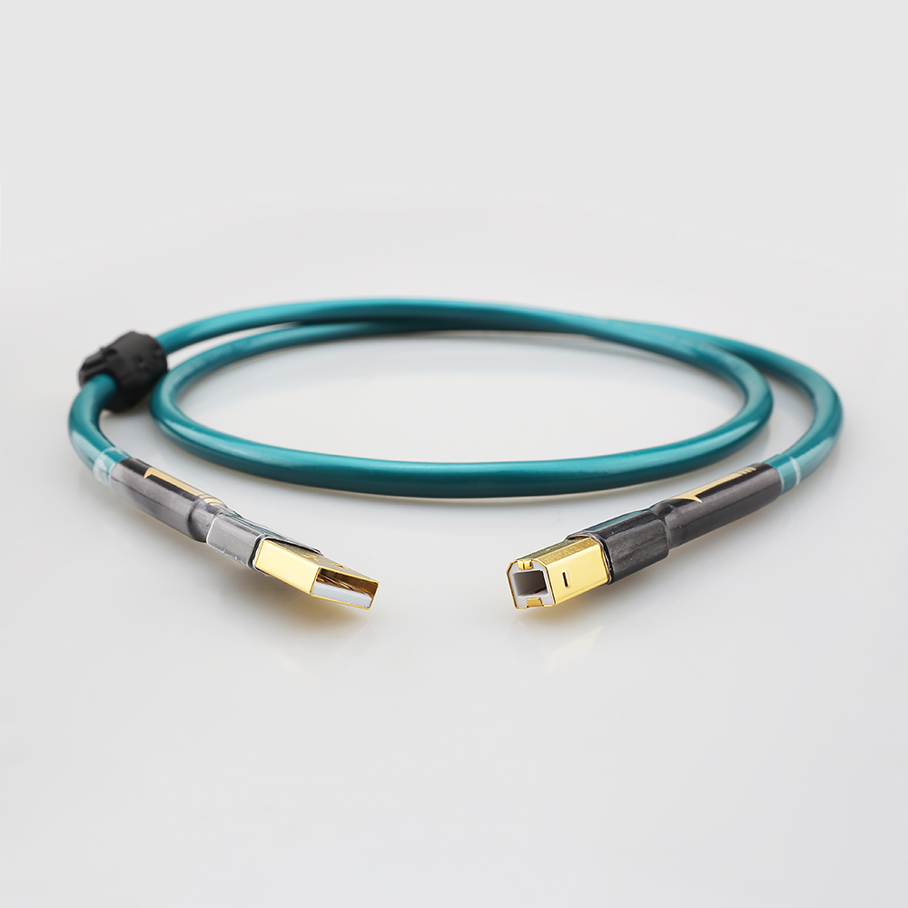 Audiophile OCC USB A To B Cable HiFi USB Audio Video Cable DAC PC