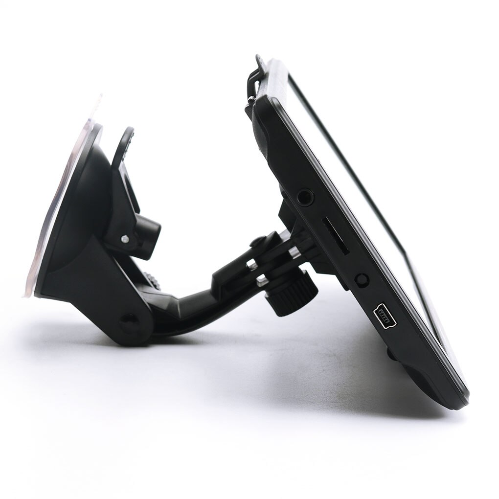 Sistema Windows 7 "HD pantalla táctil Bluetooth coche camión Navegador de navegación GPS negro con sombrilla