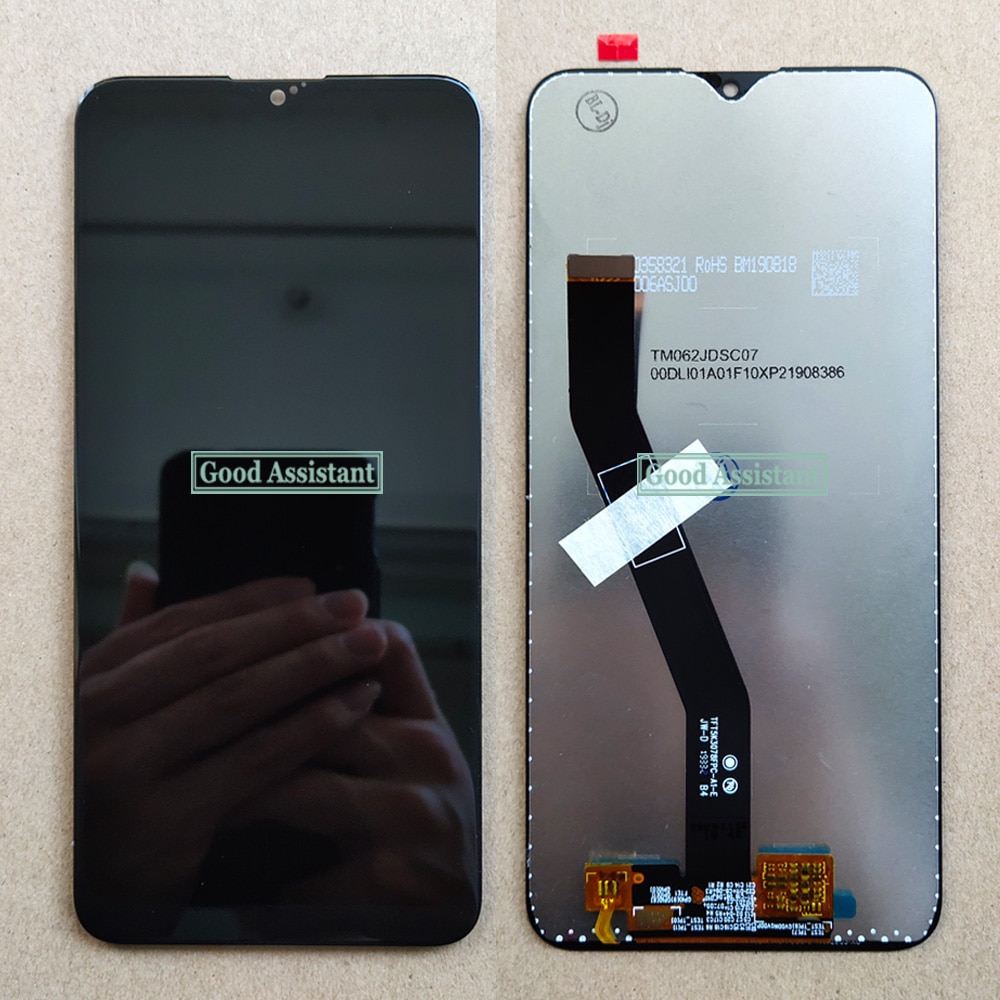 100% Tested Black 6.2 inch For Redmi 8 / Redmi 8A Global / Redmi 8A Pro LCD DIsplay Touch Screen Digitizer Assembly With Frame