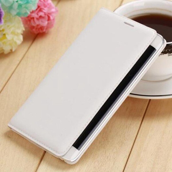 Lederen Portemonnee Flip Cover Batterij Behuizing Case Bescherm Skin Shell Met Kaarthouder Holster Voor Samsung Galaxy Note Edge N9150