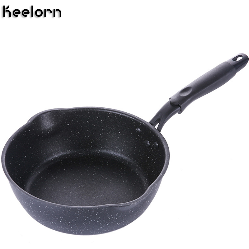 Keelorn 20Cm Maifan Stone Wok Non-stick Pan Pannen Soep Pot Koekenpan Multifunctionele Keuken pot Algemeen Gebruik Voor Gas