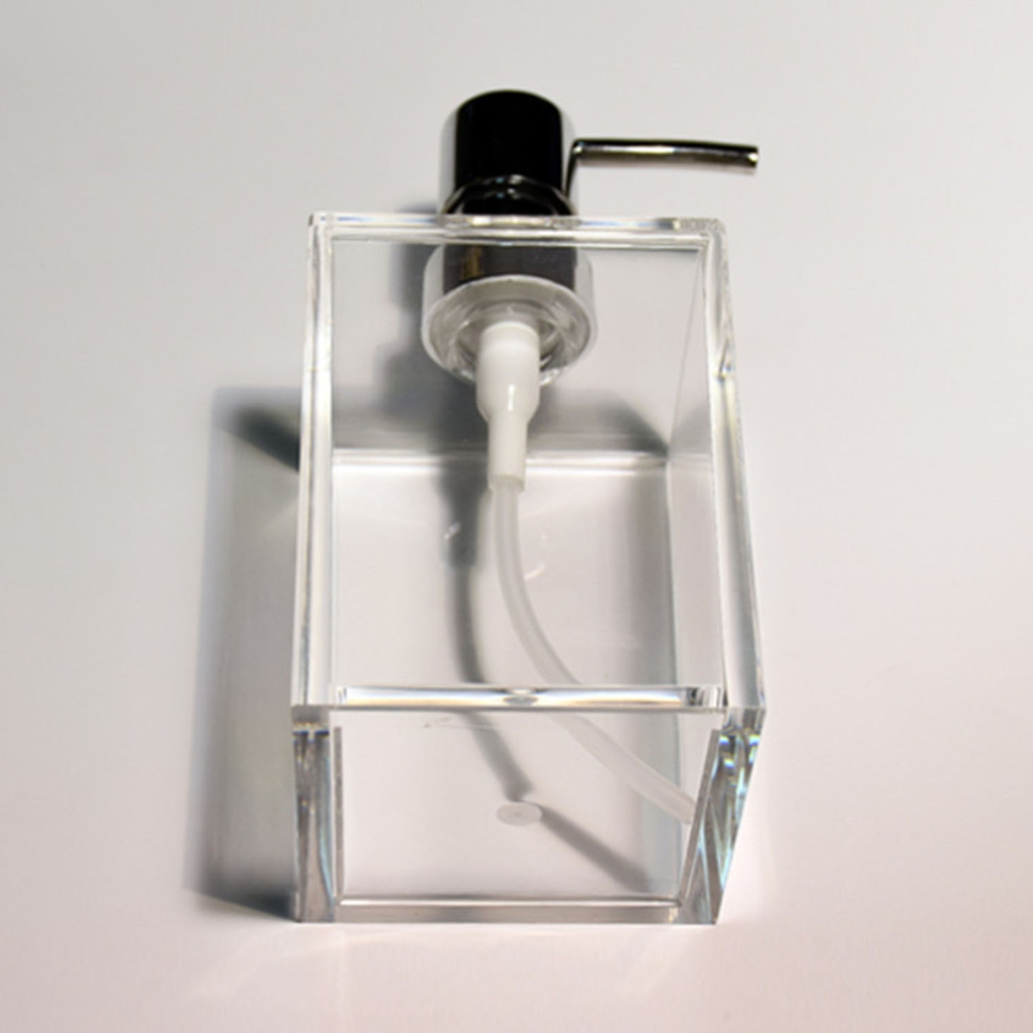 400ml tvål skumpump flaska tom fyrkantig skum flaska akryl klar hand tvål dispenser flytande schampo gel skum pump dispenser