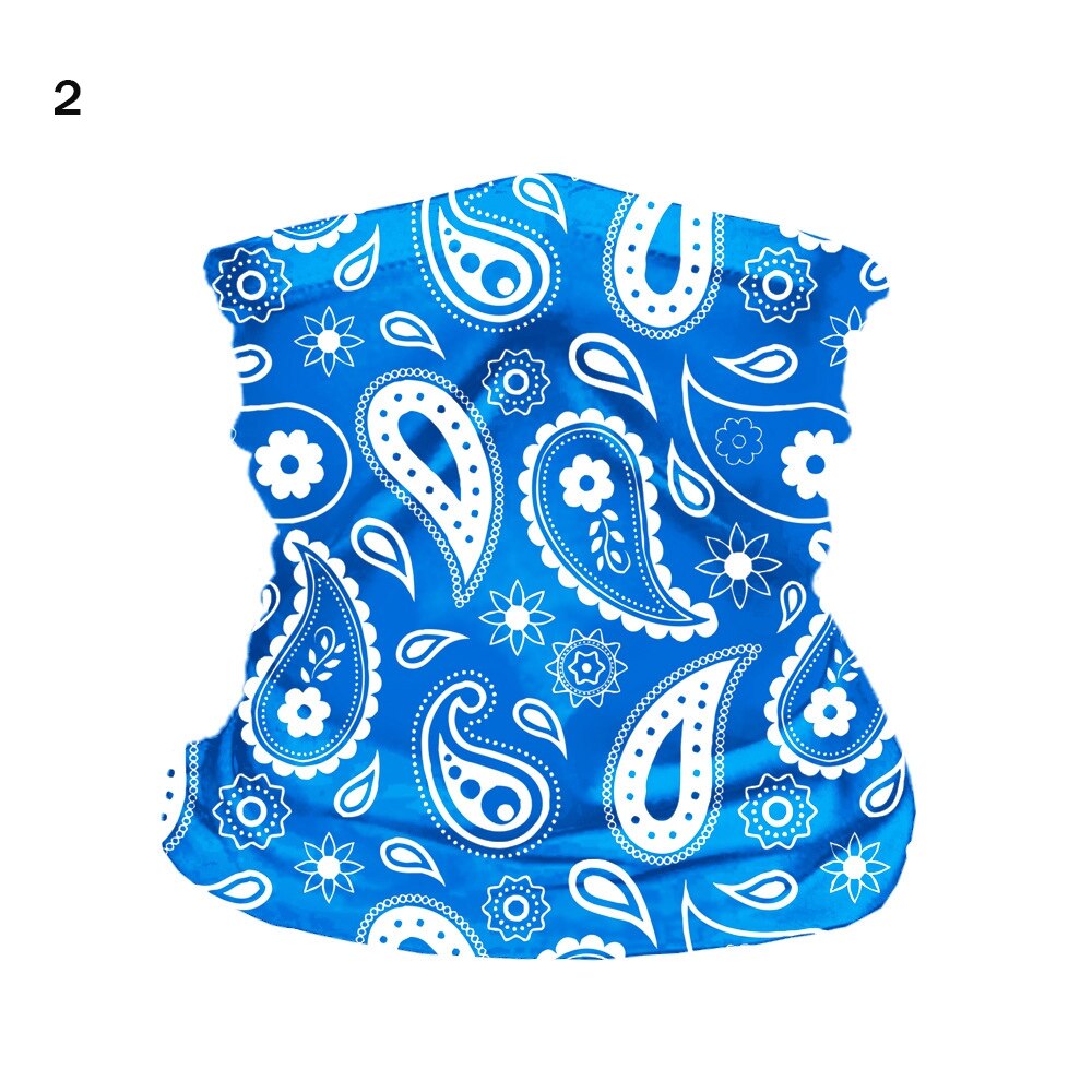 1Pc Unisex Elastische Hoofd Gezicht Halsbeenkap Tube Bandana Sjaal Stofdicht Bandana Half Gezicht Sjaals Outdoor Fietsen Accessoires: 2