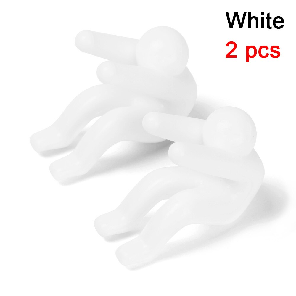 2PC verschütten-nachweisen Topf Clips Deckel Heber Für Suppe Topf Küche Werkzeuge Deckel Stehen Silikon Wärme Beständig Halfter CF-35: Weiß