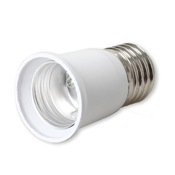 1pc led-lichtadapter  e27 to e27 verlengfittingen voet clf led-lamp lamp adapter converter stekker verlengstuk led-licht accessoires