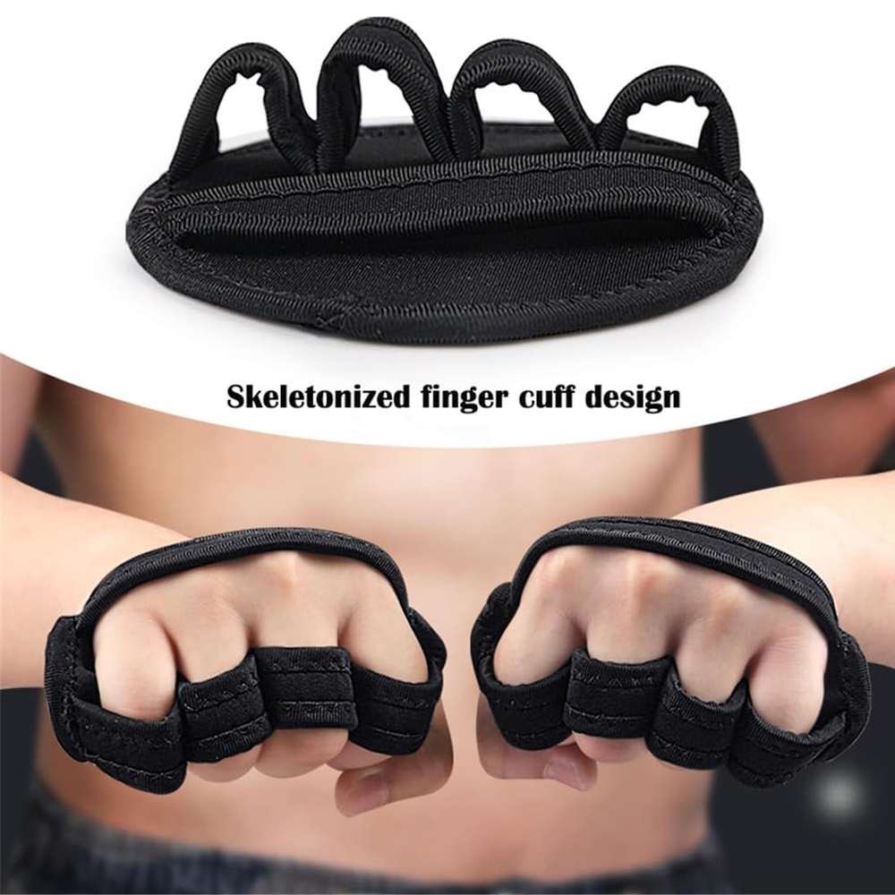 1Pair Neoprene Workout Grips for Weightlifting – Non-Slip Gym Grip Pads for Men & Women, Ideal for Pull-Ups, Calisthenics,