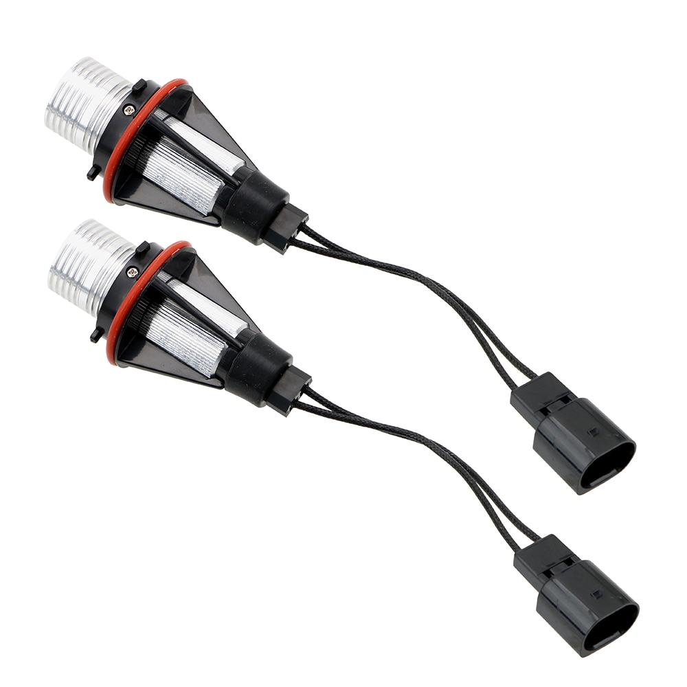 2 stücke LED Angel Eyes Marker Glühbirnen Fehler Kostenloser Auto Lampen Für BMW E39 E53 E60 E61 E63 E64 e65 E66 E87 525i 530i xi 545i M5