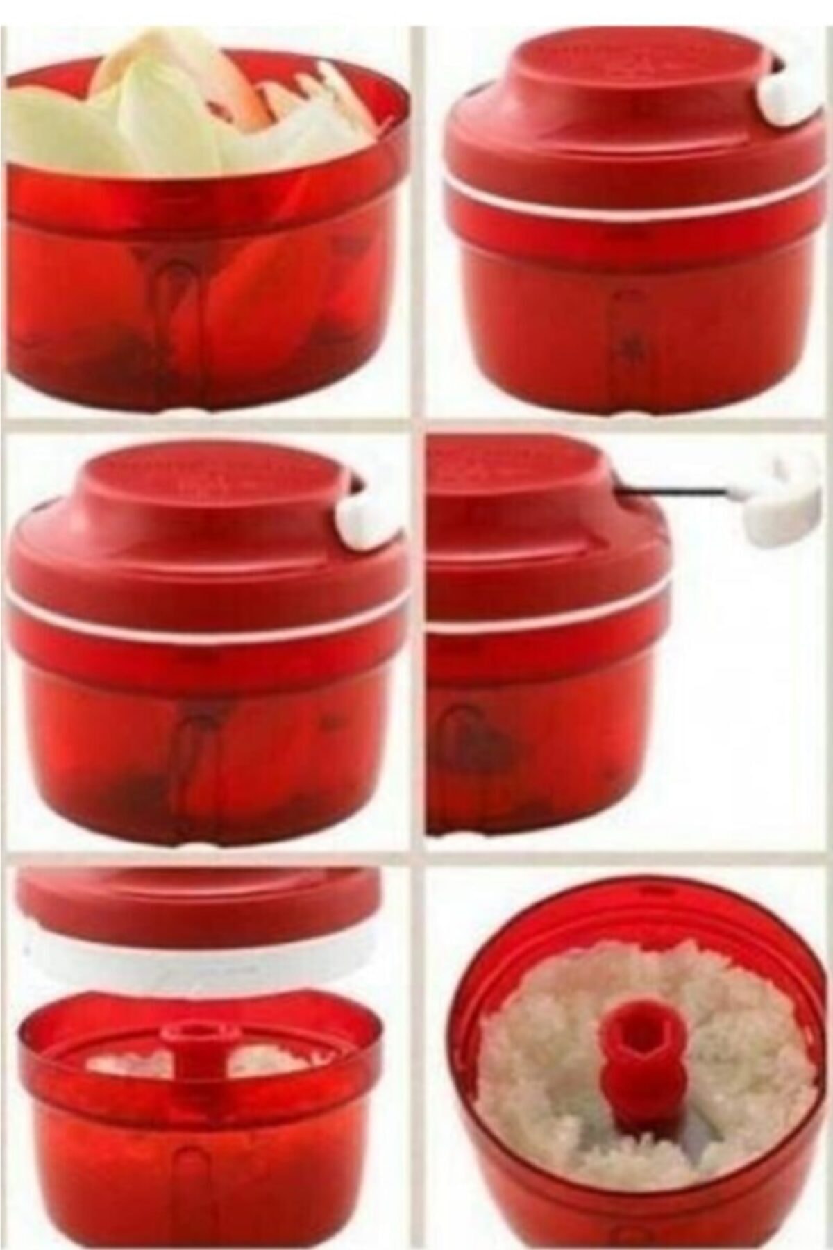 Tupperware Super Chef 1-corde hachoir herbes fraîches, légumes,