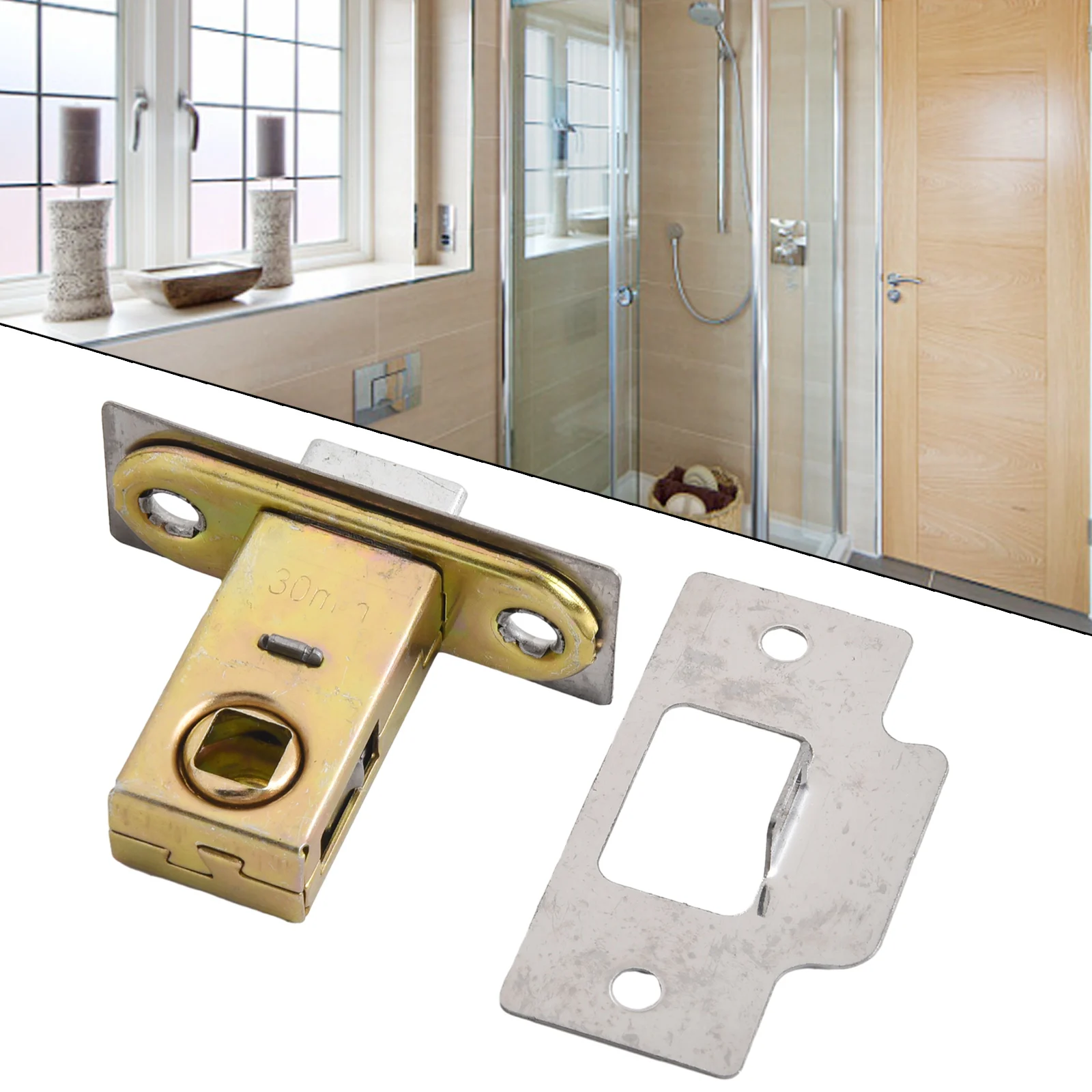Mortice Door Tubular Latch Internal Bolt Facility Unsprung Catch 30/35/40/ 45mm Zinc Alloy Doors Hardware Locks