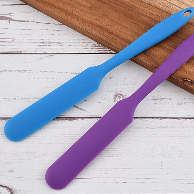 Long Handle Silicone Spatula Cake Cream Mixer Baking Dough Scrapers Confectionery Tools Kitchen Accessories