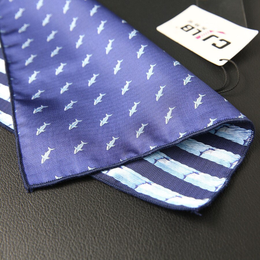 Cartoon Pochet Zakdoeken Voor Mannen Classic Pocket Handdoek Voor Wedding Party Pak Accessoires