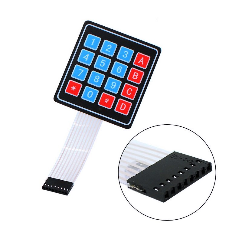 3pcs 4*3&4*4 Matrix Array Membrane Switch Keypad Keyboard Control Panel for Arduino /AVR