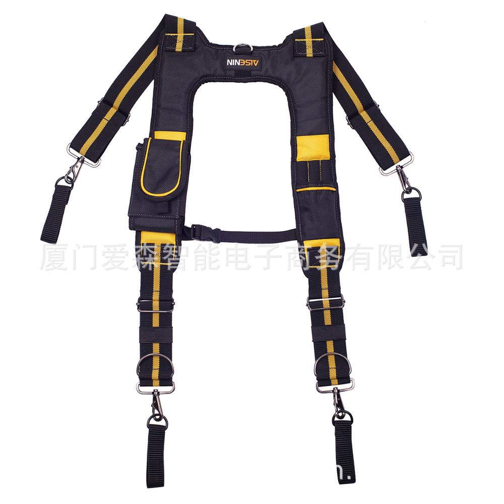 Zware Werk Tool Riem Jarretel Magneet H-Vormige Techniek Tool Verminderen Taille Belasting Veilig Multifunctionele Tooling Harness Tool: Default Title