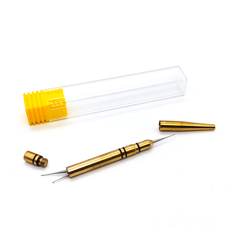 Pluma de engrase para reloj, herramienta de reparación de mantenimiento, pieza de reloj, pluma de aceite, engranaje de movimiento, engrasador de reparación para relojero, 4 Uds.: Default Title