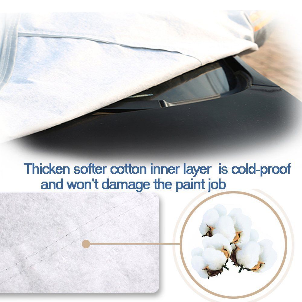 Pare-brise de voiture couverture pare-soleil protecteur hiver neige glace pluie poussière gel garde