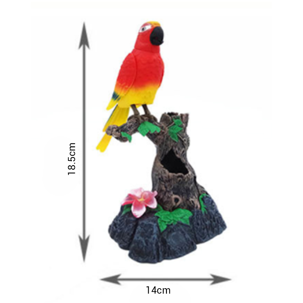 Carino Elettronico Talking Simulazione Pappagallo Giocattolo In Movimento di Registrazione Armonia Studente Parlare di Induzione Suono Giocattolo del Regalo Dei Bambini