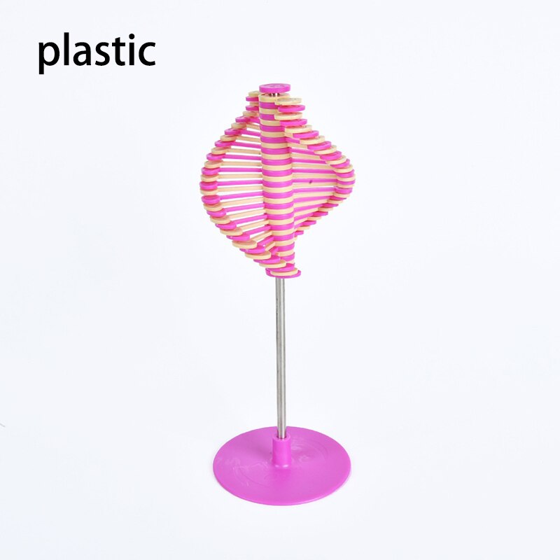 Newest Anti Stress Toy Colorful Spiral Tree Series Home Tree Office Desk Fidget Toys Decoration Decompression Toy: plastic-04