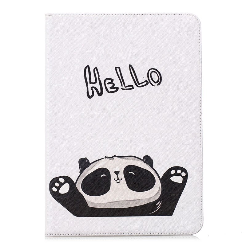 Funda de cuero PU con estampado para tableta Samsung Galaxy Tab A, 9,7, SM-T550, SM-T551, T555, T550
