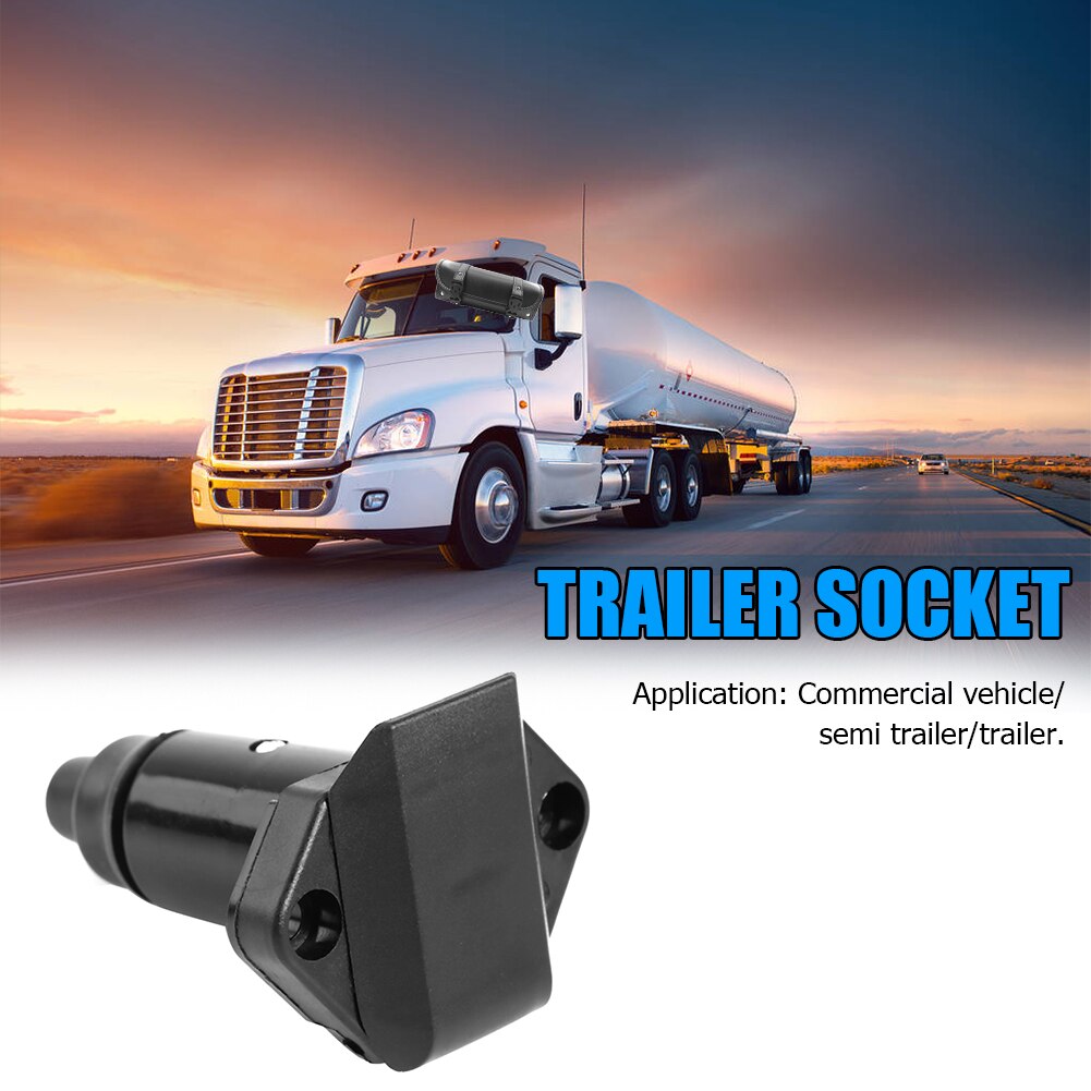 Wiring Towing Car Connector Socket Electrical Converter Adaptor Towbar Socket Australian 7 Pin Trailer Adapter Converter