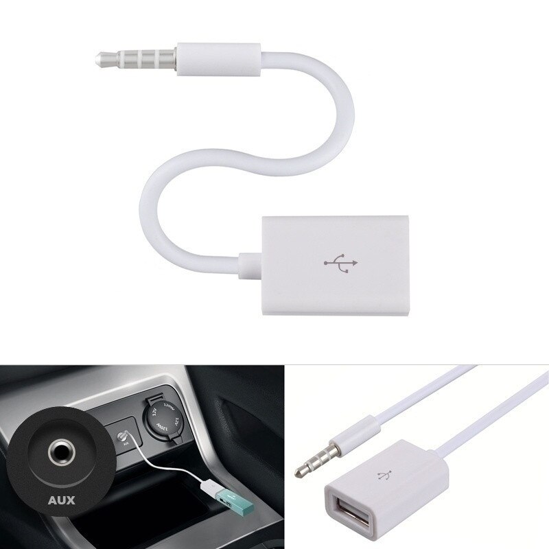2PCS Konverter Kabel Rondaful 3,5mm 3,5mm Zu Usb USB Adapter Audio Stecker USB 2.0 High Fidelity