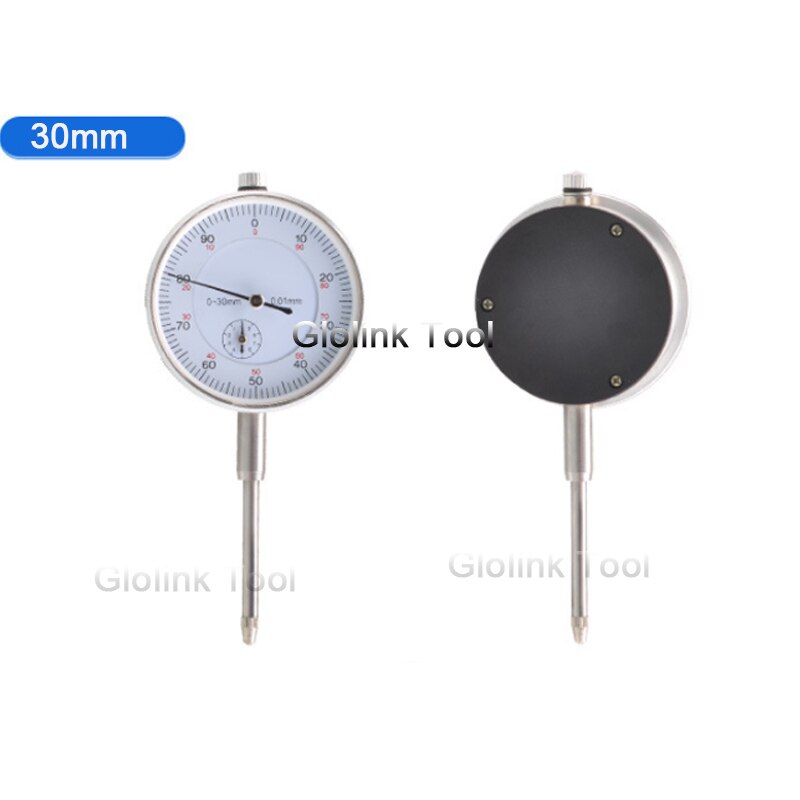 Di precisione 0-25mm 0-30 millimetri 0.01 millimetri comporre indicatore misura metro Preciso Indicatore misura strumento di misura strumento quadrante calibro micrometro: Rosso