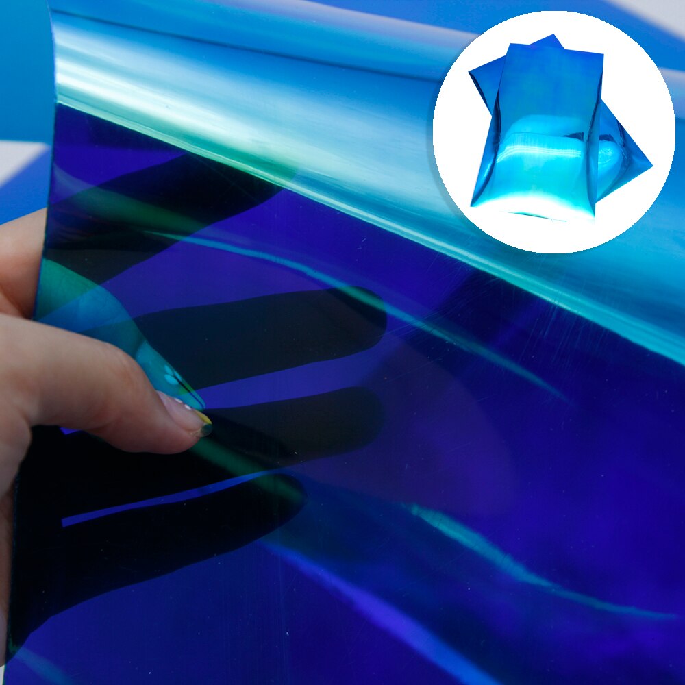 Royal Blue Series Faux Leather Sheets Solid Color Synthetic Leather Fabric Shimmer Glossy for DIY Handmade Materials Crafts: 1087462004