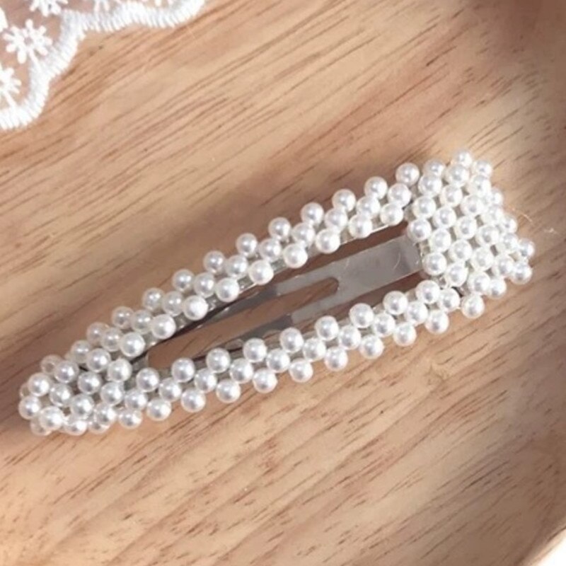 HRYVG2019 nueva tocado horquilla con perlas horquilla de cabello en la mujer joyería con incrustaciones tocado con horquillas señoras pelo clip