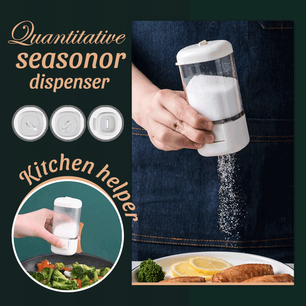 Quantitative Spice Bottle Seasoning Dispenser Metering Spice Jar Salt Cumin Powder Pepper Jar Cook BBQ Tools Kitchen Accessories