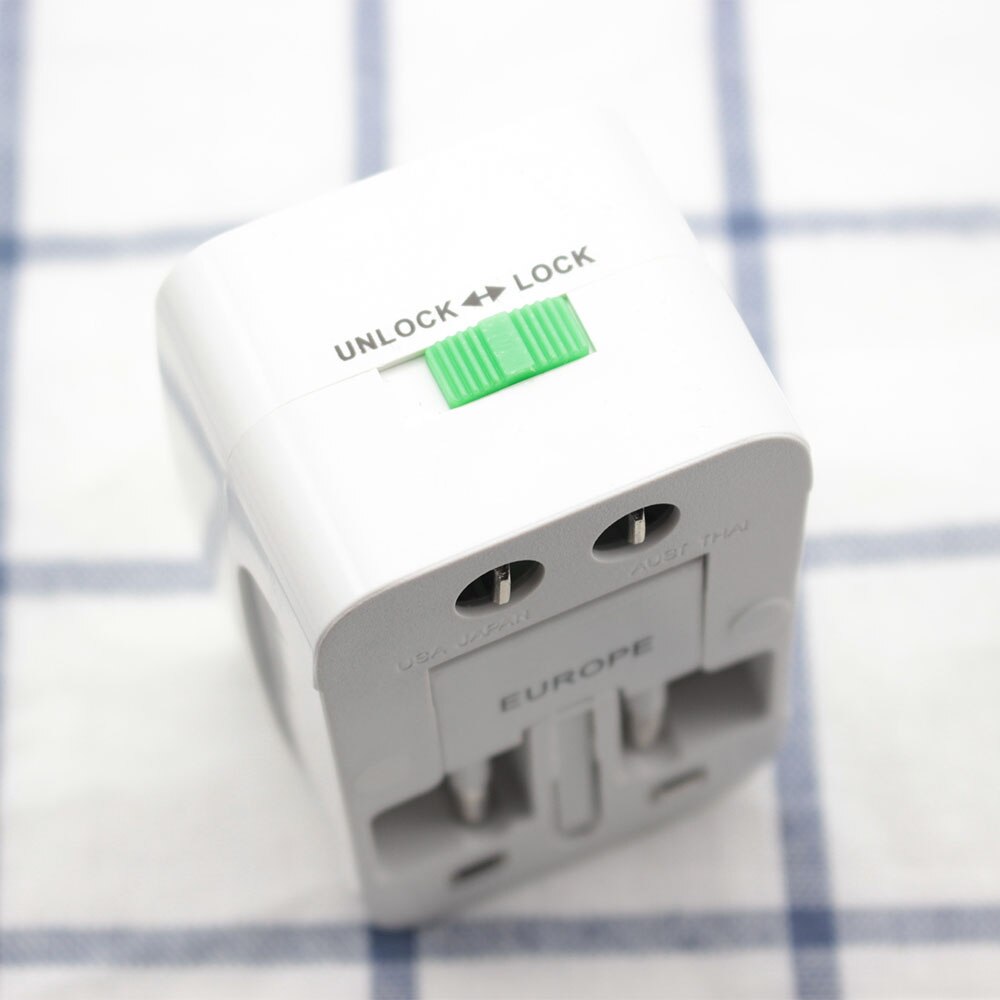 EU AU UK US To Universal World Travel AC Power Plug Convertor Adapter Socket