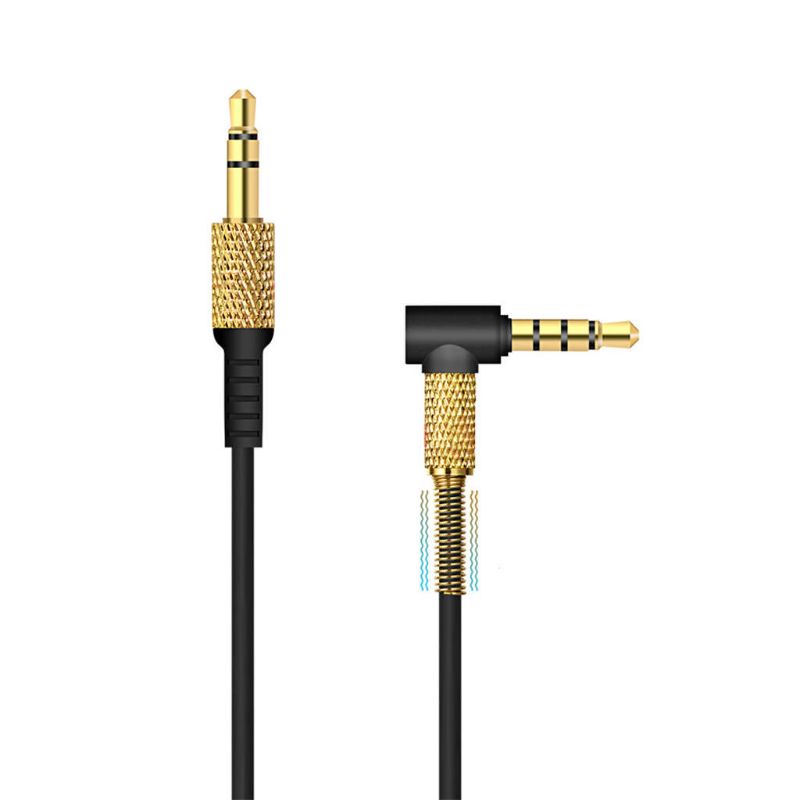 Udskiftning fjederkabel ledning linje til marshall major  ii 2 monitor bluetooth hovedtelefoner uden mikrofon med enkelt knap