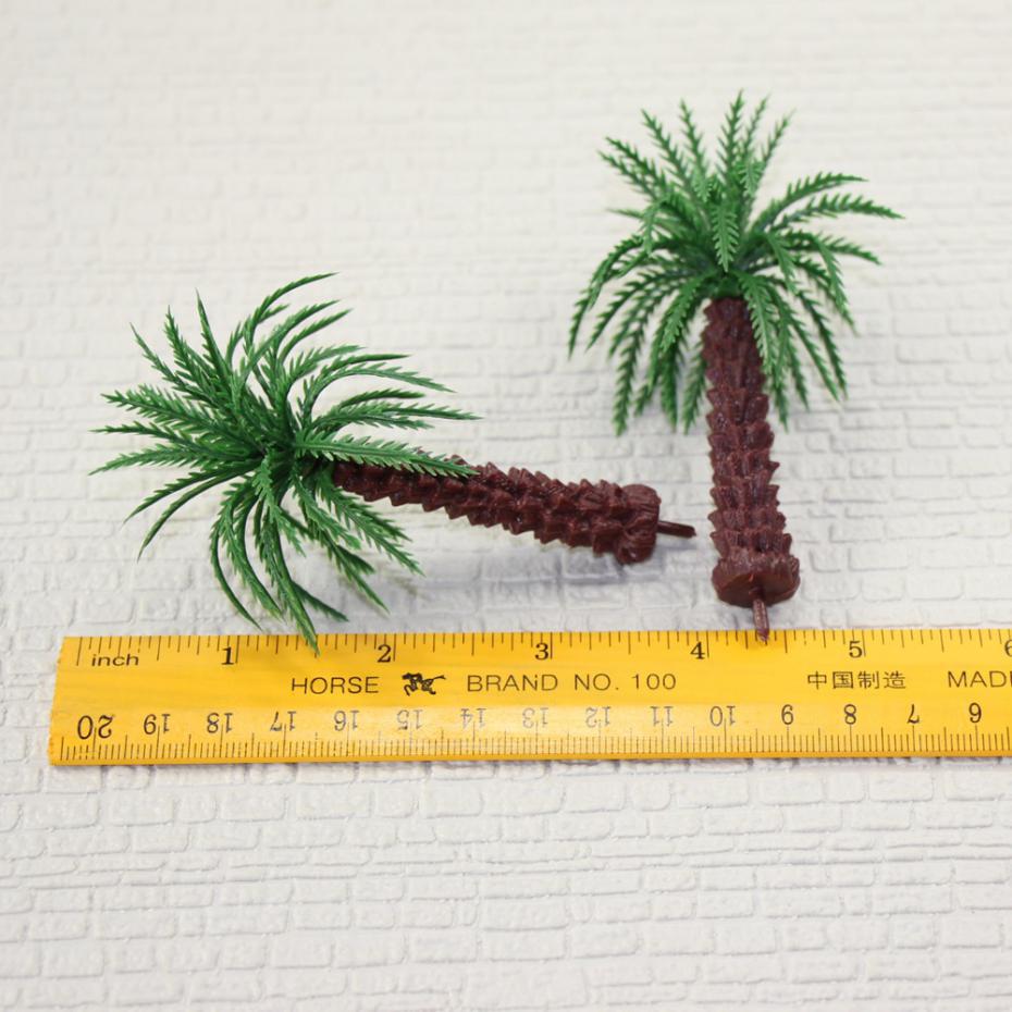 YS05 20pcs 30mm-105mm Model Palm Trees Model Layout Train Scale 1:250 - 1:50 Z HO Scale: One of the 75 points
