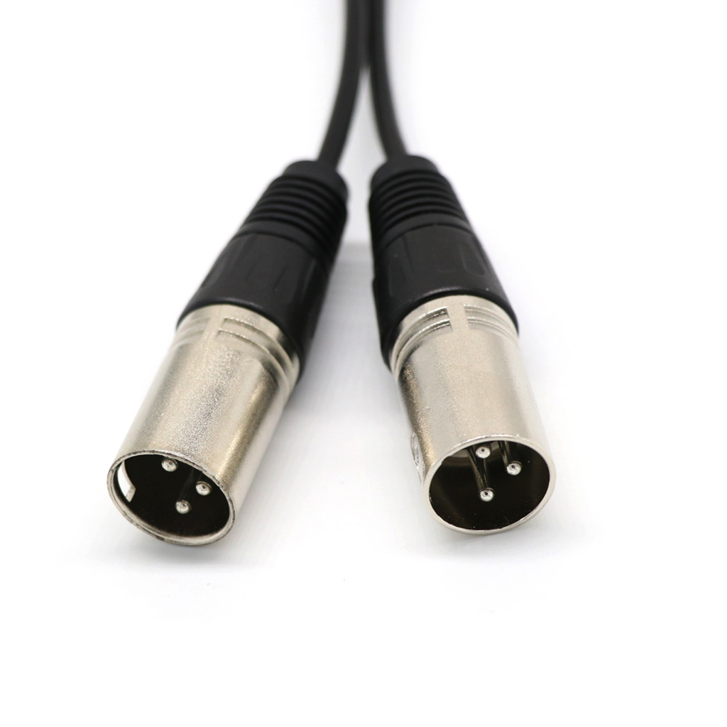 Microphone / Mic Cable / XLR Patch Balanced Audio Mic Extension Cables 1 Female to 2 Male Plug