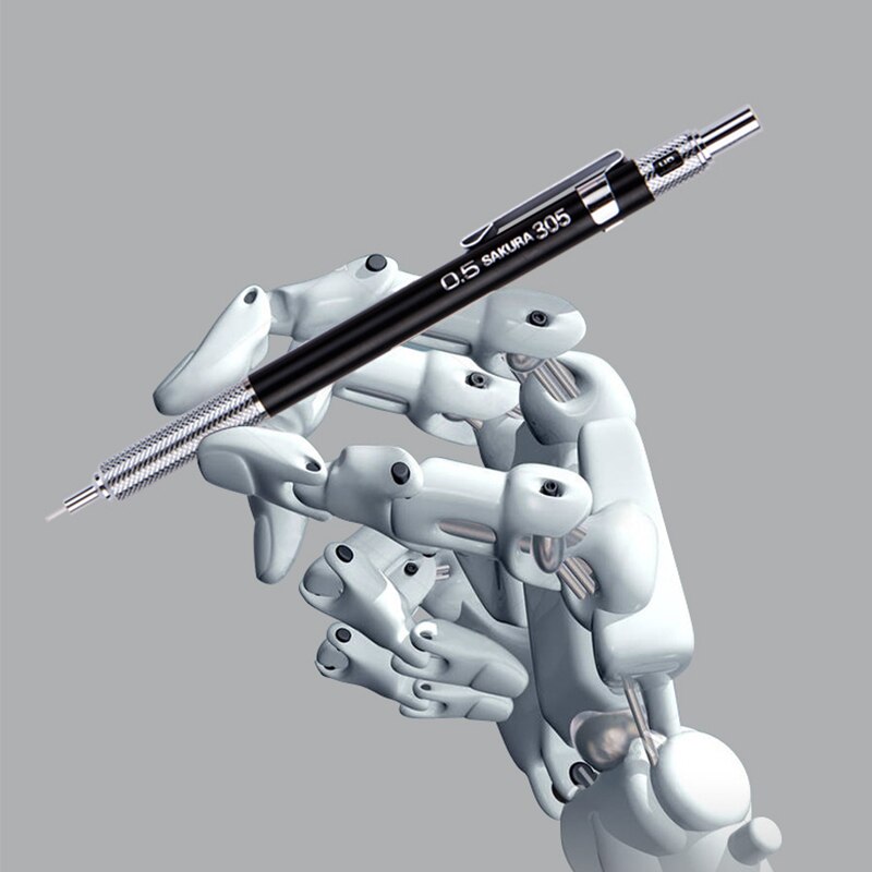 1Pcs Sakura XS-303 Metalen Staaf Anti-Gebroken Kern Tekening Automatische Potlood 0.3Mm/0.5Mm Niet te Breken Schets Hand Getekende Comics