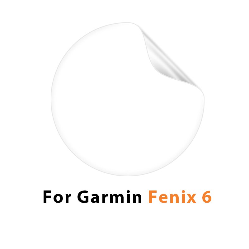 Screen Protector For Garmin fenix 7 7S 7X 5 5S 6 6X 6S Epix Pro Solar Smart Watch TPU Soft Protective Film for fenix7 (Not Glass: Black Yellow