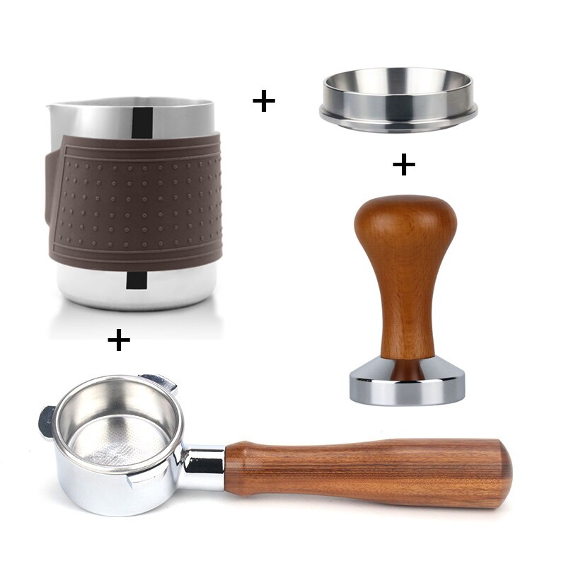 54mm Coffee Bottomless Portafilter for Breville 870/878/880 Filter Filter Coffee Tamper Espresso Coffee Sets
