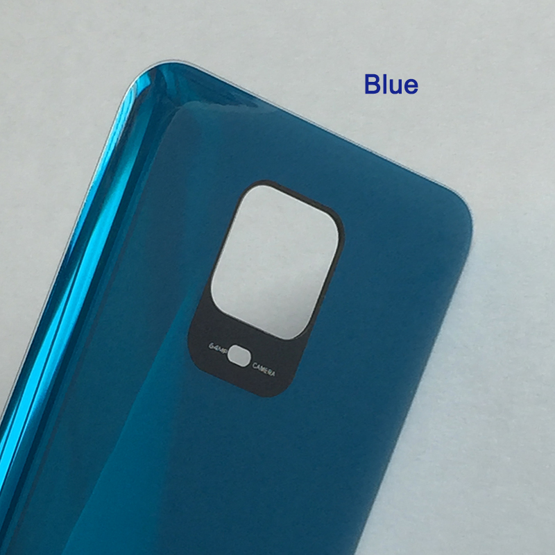 Vitre Arrière De Remplacement Pour Xiaomi Redmi Note 9 Pro - Cache Batterie (dalle De Verre)