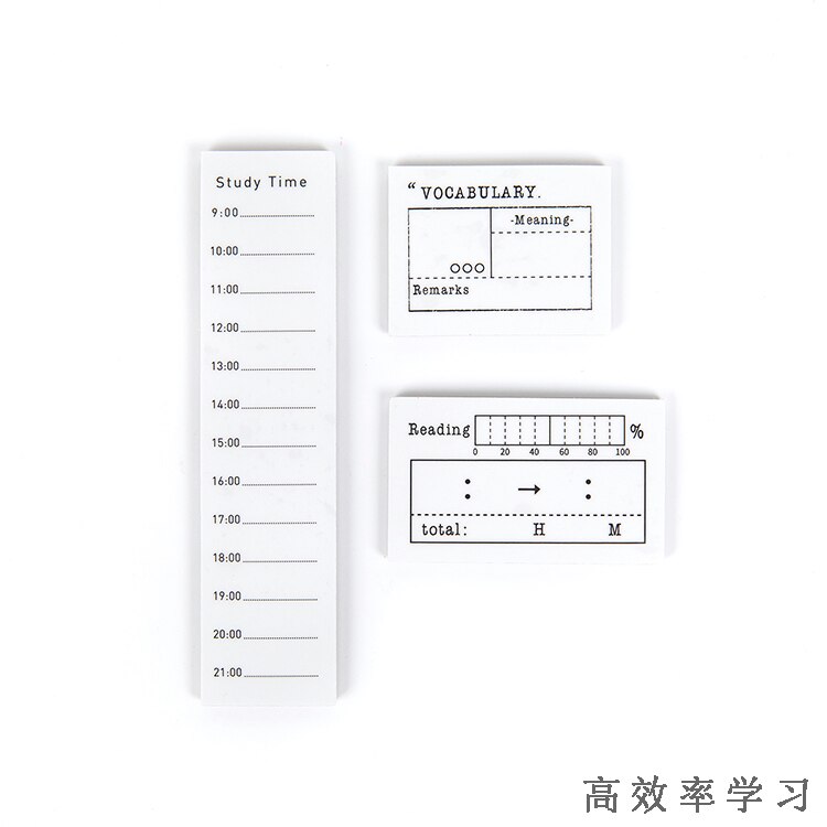 Vintage Time Planner Rubber stamp Daily/Memo/Record/List Decoration stamp for scrapbooking stationery Craft standard stamp: 6