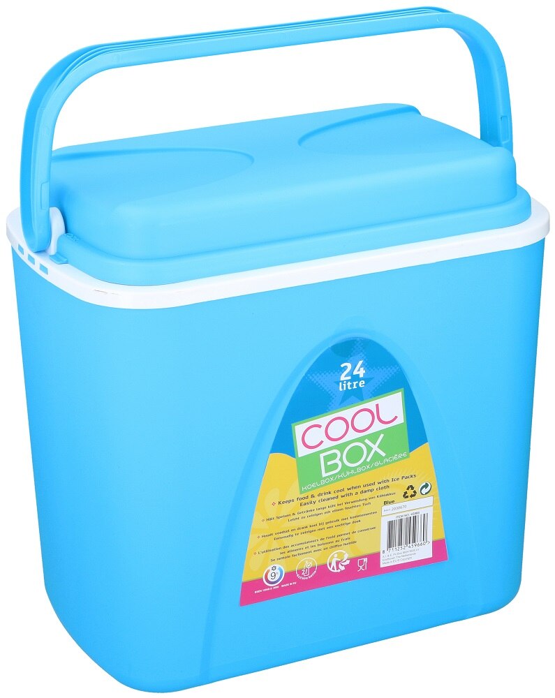 Koffer Thermische 24 Liter Blauw En Wit